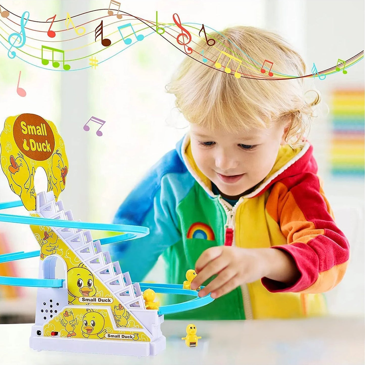 Duck Climb Stairs Toy
