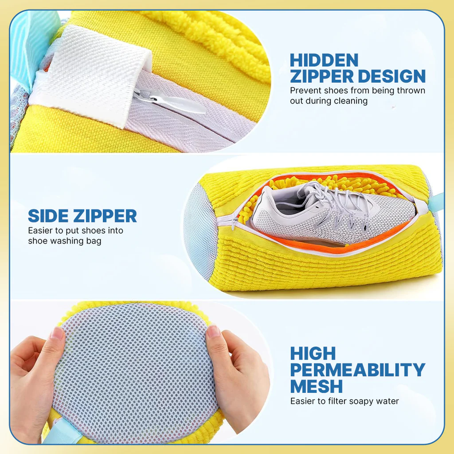 Shoe Washing Bag
