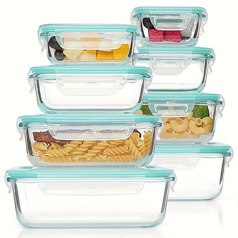 Glass Containers 3 Set piece
