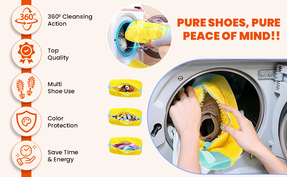 Shoe Washing Bag